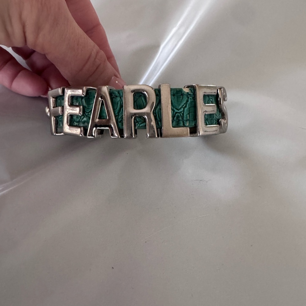 BCBGENERATION Fearless Silver and Teal Bracelet - Picture 4 of 9